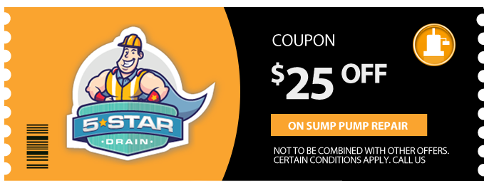 coupon for sump pump repair