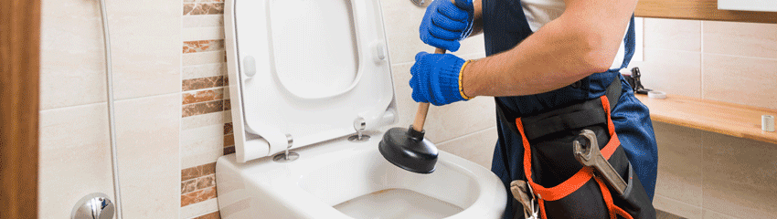 Unclogging a Toilet